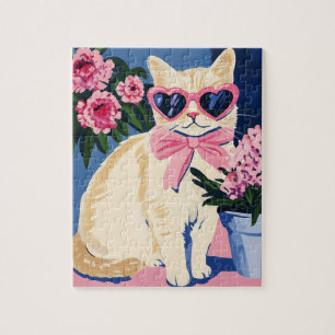 Preppy Cat Puzzle
