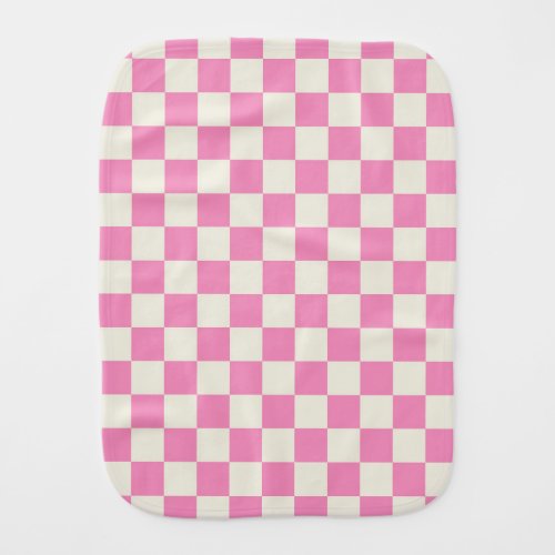 Preppy Check Pink White Mod 