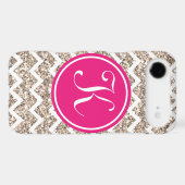 Preppy Chevron in Gold Glitter Case-Mate iPhone Case (Back (Horizontal))