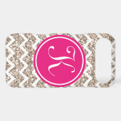 Preppy Chevron in Gold Glitter Case-Mate iPhone Case (Back (Horizontal))