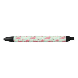 Preppy Chic Elegant Pink Flamingo Pattern Pen