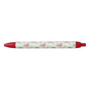 Preppy Chic Elegant Pink Flamingo Pattern Pen