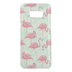 Preppy Chic Elegant Pink Flamingo Pattern Uncommon Samsung Galaxy S8+ Case