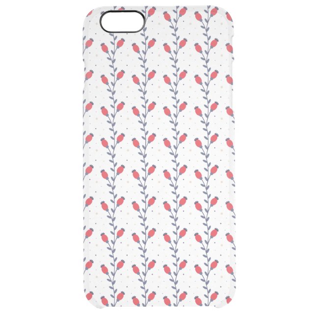 Preppy Chic Elegant Trendy Pattern Uncommon iPhone Case (Back)