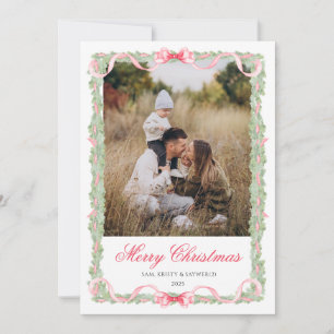 Preppy Christmas Card