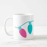 Personalized Coffee Mugs - Preppy Chic Chevron