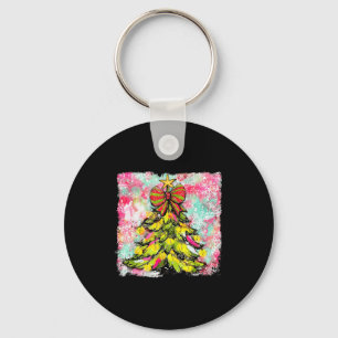 Preppy Christmas Tree Sungles Coquette Xmas Girly  Keychain