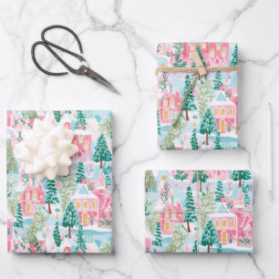 Preppy Christmas Wrapping Paper