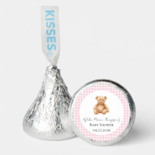 Preppy Classic Teddy Bear Baby Shower Hershey®'s Kisses®