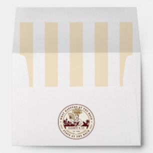 Preppy Club Bach Las Vegas Bachelorette Party Envelope