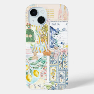 Preppy Collage, Trendy Summer Collage Phone case