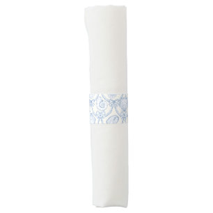 Preppy Couquette Coastal Baby Shower Napkin Bands