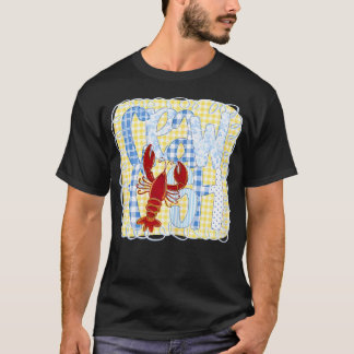 Preppy Crawfish Season Funny Louisiana Seafood T-Shirt