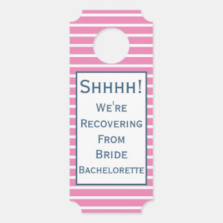 Preppy Door Hanger For Bachelorette Party