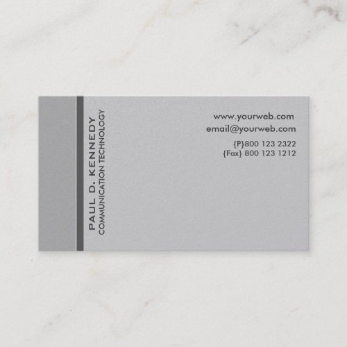 Modernist Contemporary Trendy Designs Business Cards