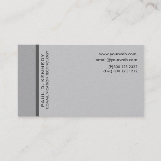 Customizable Modernist Contemporary Trendy Designs Business Cards