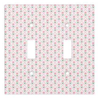 Preppy floral trellis grandmillenial  light switch cover