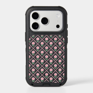 Preppy floral trellis grandmillenial iPhone 17 pro case