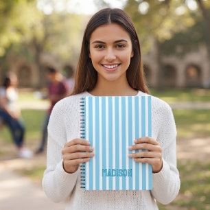 Preppy Gift Girls, Personalized Notebook, Cute Notebook
