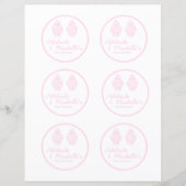 preppy ginger jar soft color pink banner (Front)