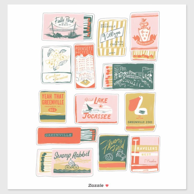 Preppy Girl Starter Pack Stickers (Sheet)