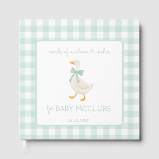 Preppy Goose Wishes  Guest Book