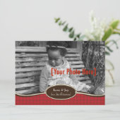 Preppy Houndstooth in Red (Standing Front)