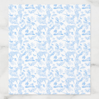 Preppy Jungle Chinoiserie Toile Envelope Liner