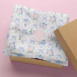 Preppy Light Pink solid color Tissue Paper