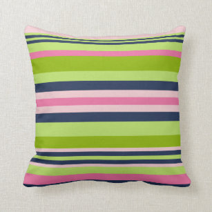 navy blue and green throw pillows