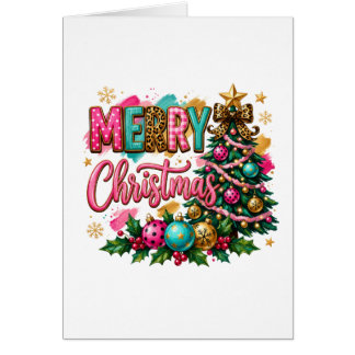 Preppy Merry Christmas Cards