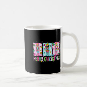 Preppy Merry Christmas Cute Nk Nutcracker Girl Wom Coffee Mug