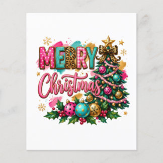 Preppy Merry Christmas Flyer