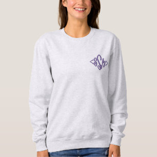 Preppy Monogrammed Sweatshirt
