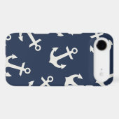 Preppy Nautical Anchor  IPHONE 4 4S Case Cover (Back (Horizontal))