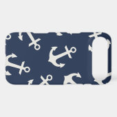 Preppy Nautical Anchor  IPHONE 4 4S Case Cover (Back (Horizontal))