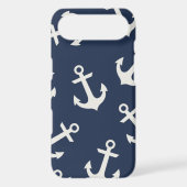 Preppy Nautical Anchor  IPHONE 4 4S Case Cover (Back)