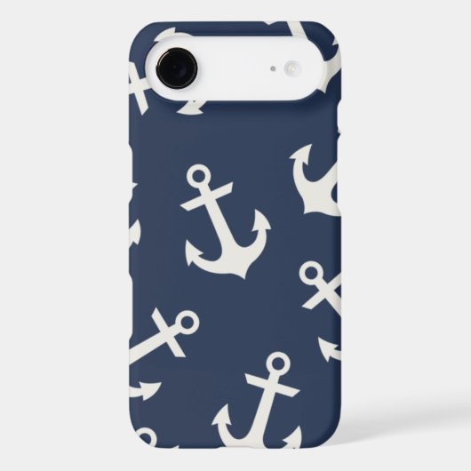 Preppy Nautical Anchor  IPHONE 4 4S Case Cover (Back)