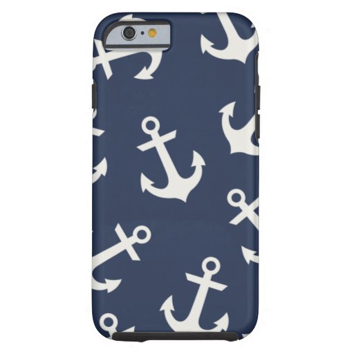 Preppy Nautical Anchor iPhone 6 case  Cover