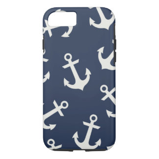 Preppy Nautical Anchor iPhone 7 case  Cover