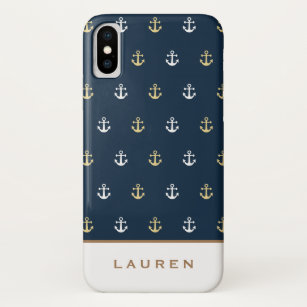 Preppy Nautical ⎢Monogram iPhone case