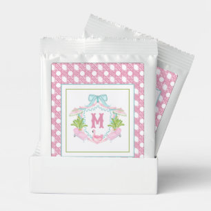 Preppy Palm Beach Monogram Crest Margarita Drink Mix