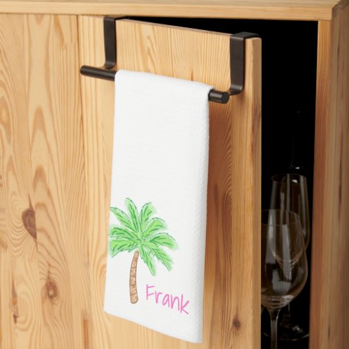 Preppy Palm Tree Personalized 