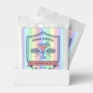 Preppy Pastel Final Fiesta Margarita Bachelorette Drink Mix