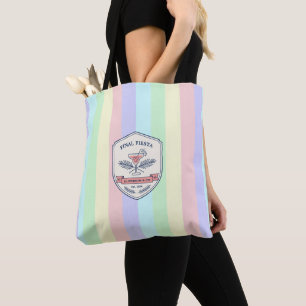 Preppy Pastel Final Fiesta Margarita Bachelorette Tote Bag