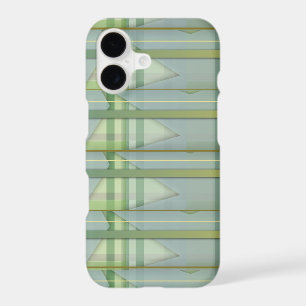Preppy Pastel Plaid Soft Colors Iphone Case