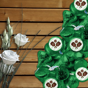 Preppy Pickleball Stripes Wedding Hershey®'s Kisses®