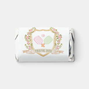 Preppy Pickleball Thank You Hershey's Miniatures