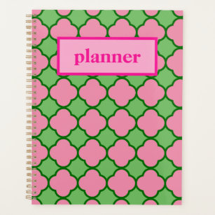 Homework Planner: Undated Daily & Weekly Schedule Organizer for Girls |  Smiley Face Preppy Aesthetic | College, High School, Middle School 