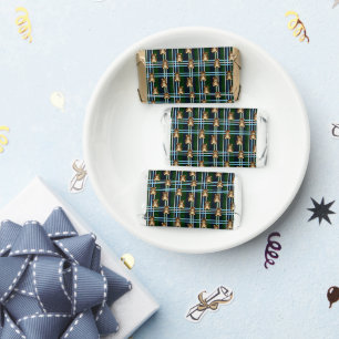 Preppy Plaid Teddy Bear Baby Shower Hershey's Miniatures